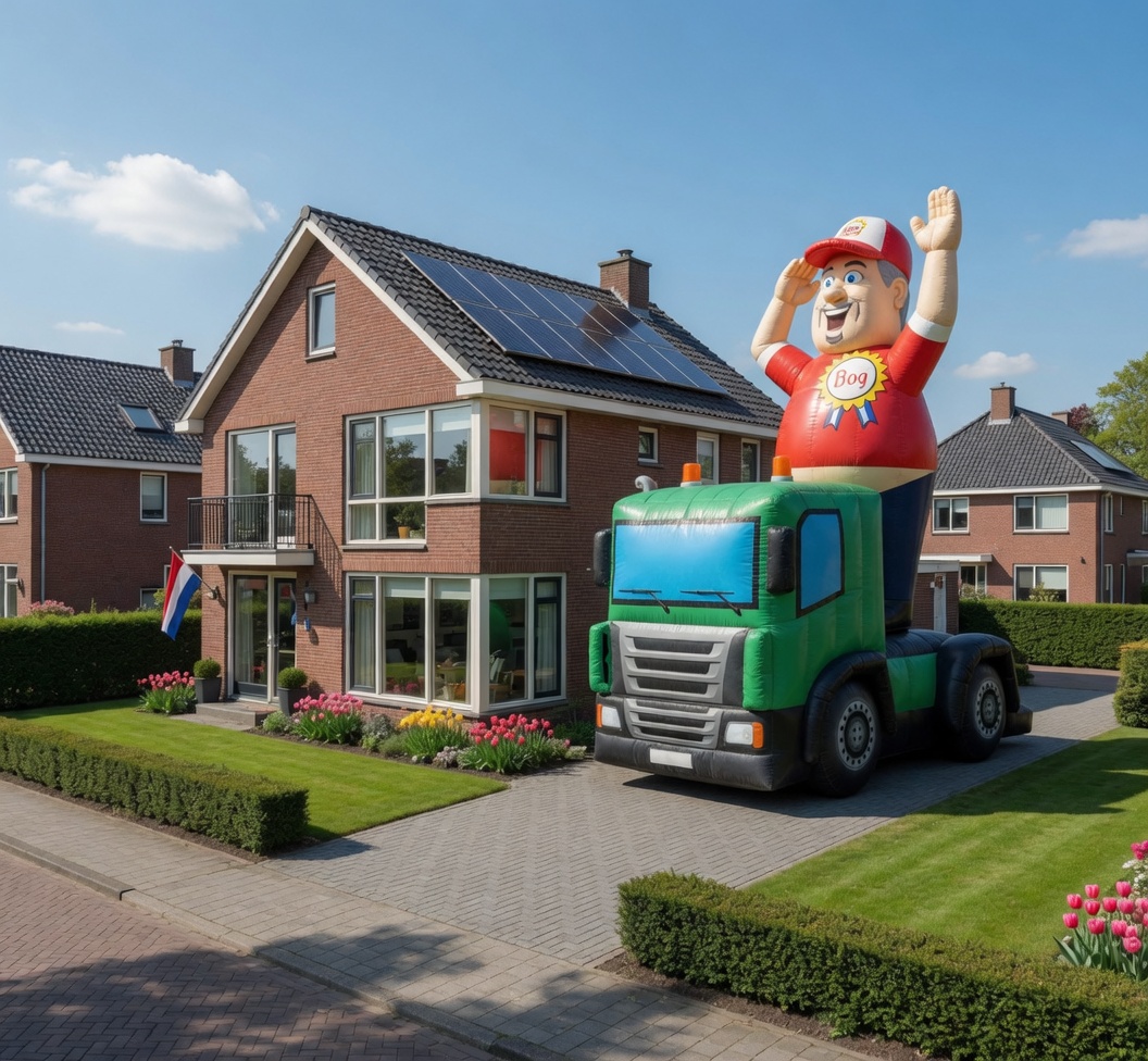 Trucker opblaaspop